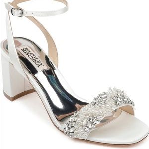 Clara Embellished Sandal | Size 6.5 | BADGLEY MISCHKA COLLECTION | Wedding